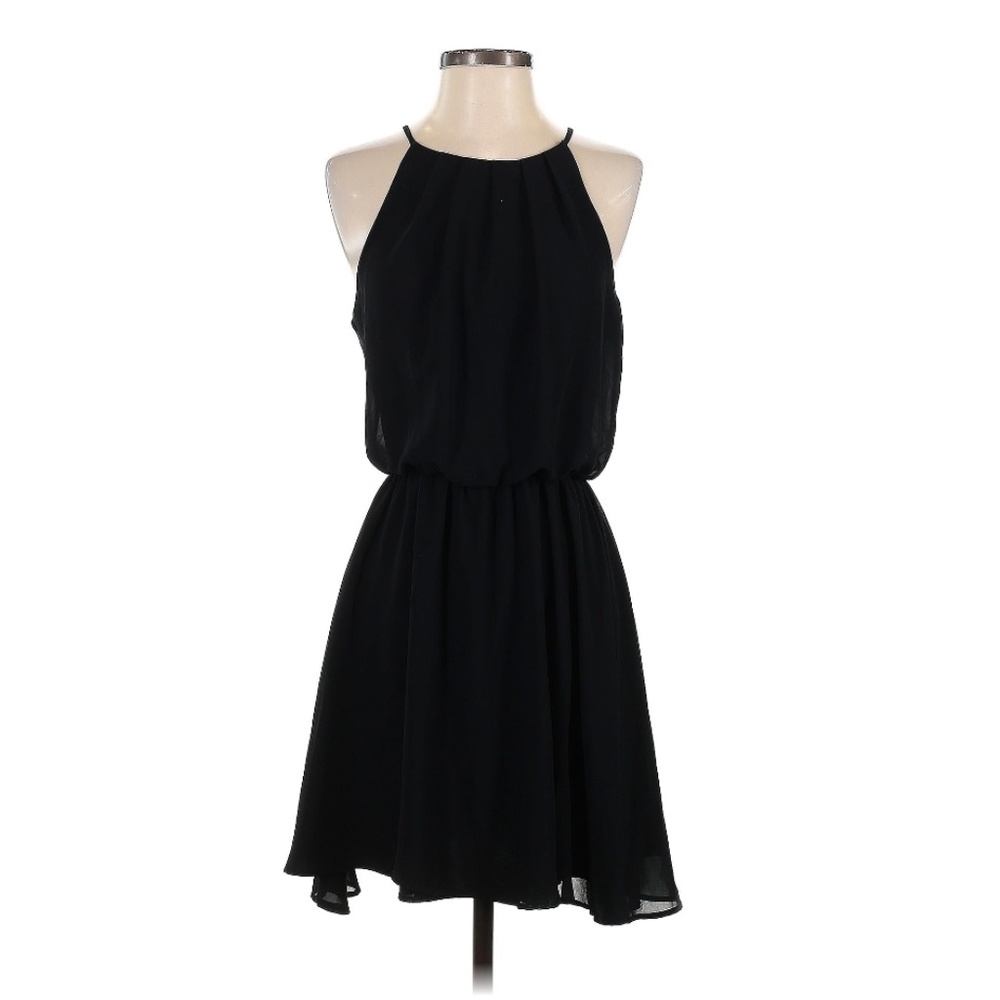 Gorgeous Halter Strap Little Black Dress